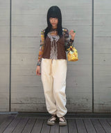 Pouch Printed Taffeta-GANNI-Forget-me-nots Online Store