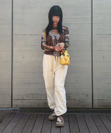 Pouch Printed Taffeta-GANNI-Forget-me-nots Online Store