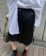 Mesh Shorts Black-AVAVAV-Forget-me-nots Online Store