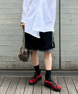 Mesh Shorts Black-AVAVAV-Forget-me-nots Online Store