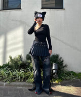 Belt Skirt-Charles Jeffrey Loverboy-Forget-me-nots Online Store