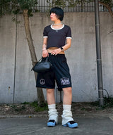 Ramscape Airtex Shorts-Aries-Forget-me-nots Online Store