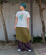 Basic Cotton Jersey Grapes Relaxed T-Shirt-GANNI-Forget-me-nots Online Store