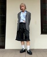 Cropped Shirt (Solid)-HOMME girls-Forget-me-nots Online Store
