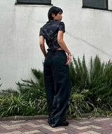 Oversized Gradient Sweatpants-Feng Chen Wang-Forget-me-nots Online Store