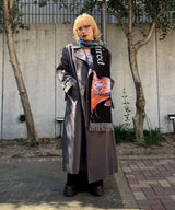 Maxi Trench Coat-Forget-me-nots-Forget-me-nots Online Store