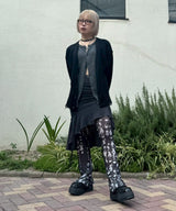 Gathered Soft Jersey Skirt-KNWLS-Forget-me-nots Online Store