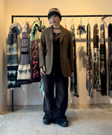 Wool Blazer Jacket-Forget-me-nots-Forget-me-nots Online Store