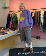 Isoli Crewneck Washed Effect-GANNI-Forget-me-nots Online Store