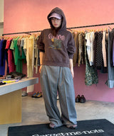 Isoli Cropped Hoodie-GANNI-Forget-me-nots Online Store