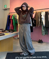 モデル身長:157cm / カラー:Brown / サイズ:M