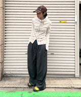 モデル身長:165cm / カラー:Charcoal Grey / サイズ:M