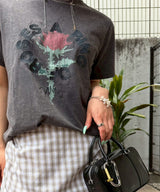 Future Heavy Jersey Oversized T-shirt-GANNI-Forget-me-nots Online Store