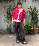 モデル身長:157cm / カラー:Pink / サイズ:S