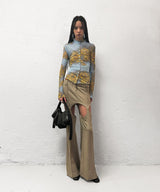 Tailored Skirt Pant-AVAVAV-Forget-me-nots Online Store