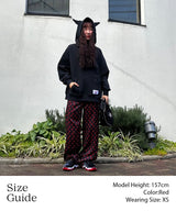 Moon Printed Flou Drawstring Trousers-Marine Serre-Forget-me-nots Online Store