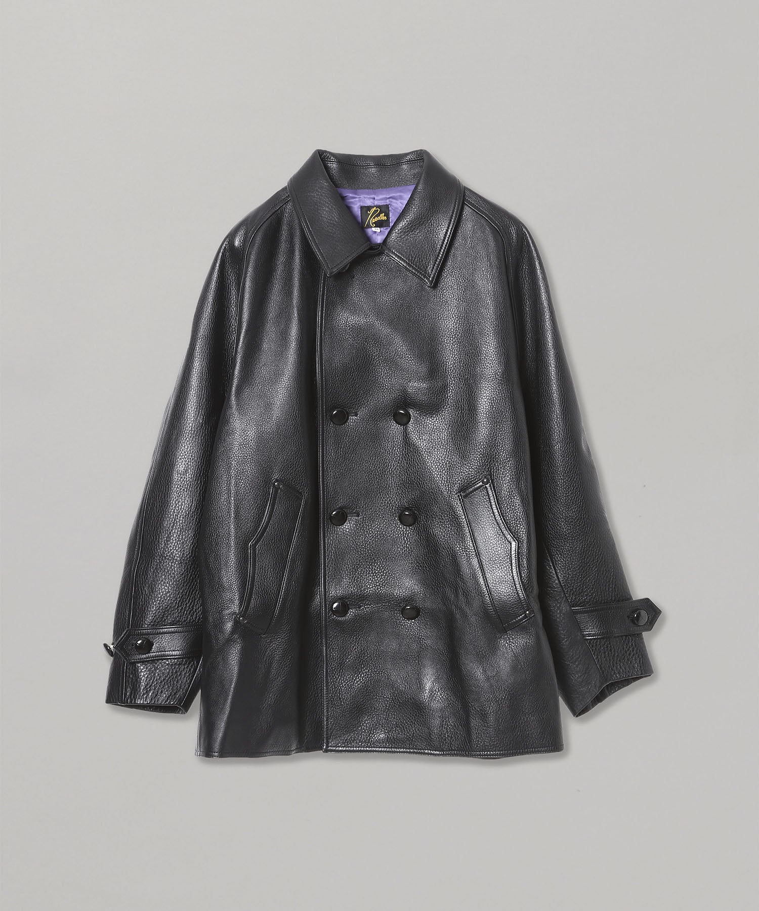 ニードルズ(NEEDLES)｜Double Breasted Car Coat - Cowhide Lthr ...