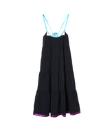 Color Tapes Dress-Rhodolirion-Forget-me-nots Online Store