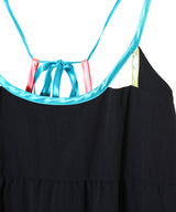 Color Tapes Dress-Rhodolirion-Forget-me-nots Online Store