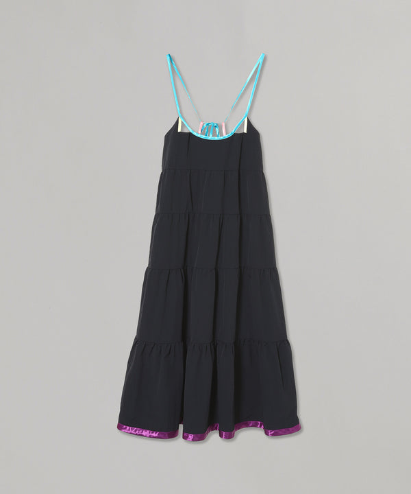 Color Tapes Dress-Rhodolirion-Forget-me-nots Online Store