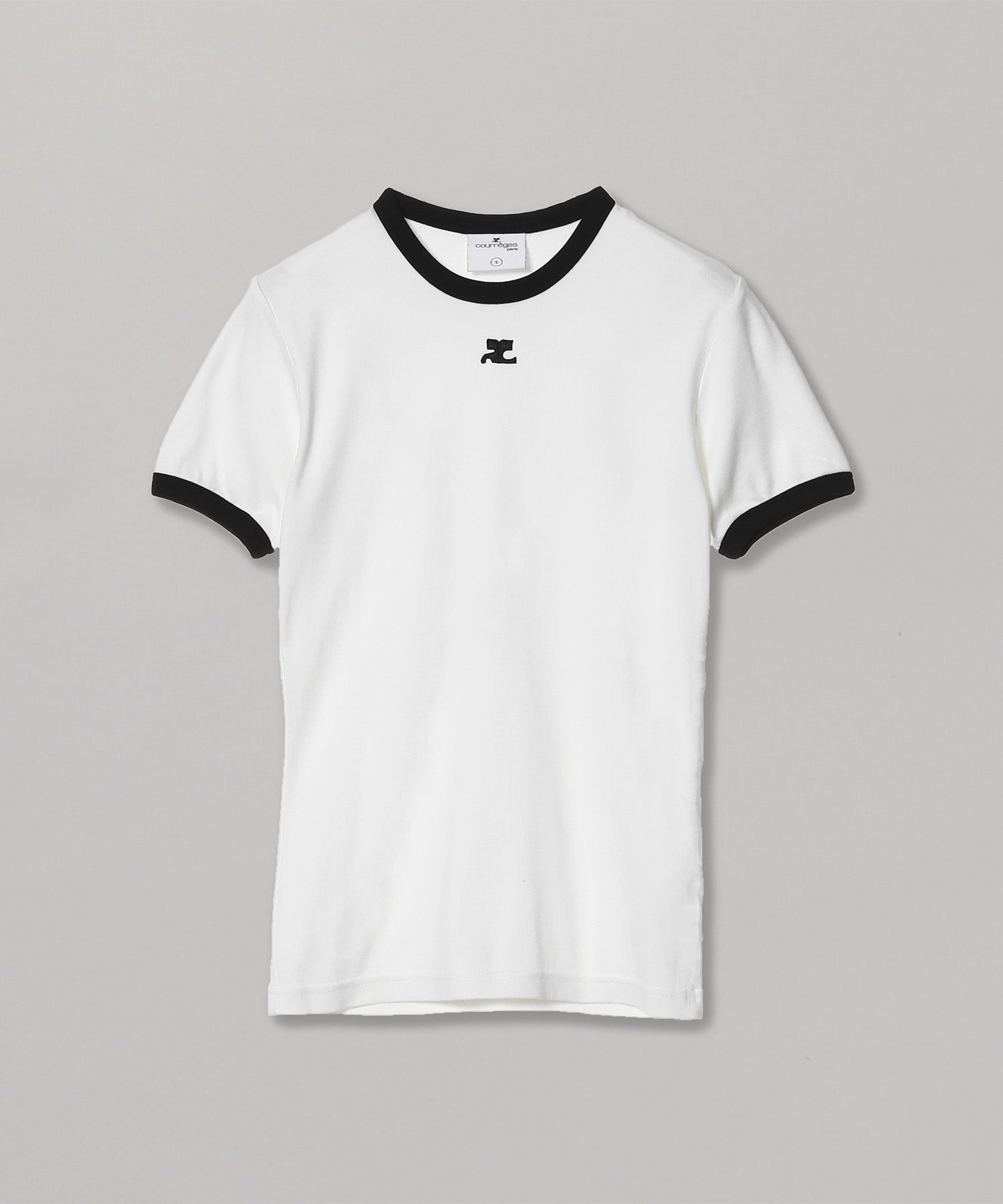 クレージュ(courrèges)｜Reedition Contrast T-Shirt｜スニーカー 