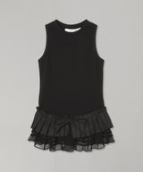 Buttoned Sleeveless Top-rokh-Forget-me-nots Online Store