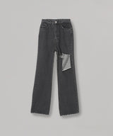 Denim Pants-rokh-Forget-me-nots Online Store