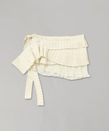 Pleated Micro Mini Skirt Belt-rokh-Forget-me-nots Online Store
