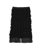 Scrunched Chifforn Skirt-rokh-Forget-me-nots Online Store