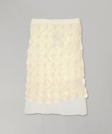 Scrunched Chifforn Skirt-rokh-Forget-me-nots Online Store