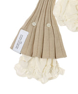 Back Open Smocking Contrast Top-rokh-Forget-me-nots Online Store