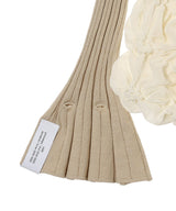 Back Open Smocking Contrast Top-rokh-Forget-me-nots Online Store