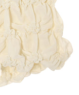 Back Open Smocking Contrast Top-rokh-Forget-me-nots Online Store