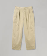 Double Pleat Chino Pants-nanamica-Forget-me-nots Online Store