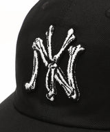 Bone New York Cap-BASICKS-Forget-me-nots Online Store