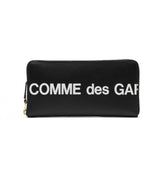 二つ折りzip長財布(Huge Logo)-Comme des Garçons Wallet-Forget-me-nots Online Store