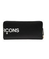 二つ折りzip長財布(Huge Logo)-Comme des Garçons Wallet-Forget-me-nots Online Store