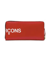 二つ折りzip長財布(Huge Logo)-Comme des Garçons Wallet-Forget-me-nots Online Store