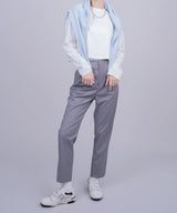 <Archive Sale>Double Tuck Tapered Slacks-Forget-me-nots-Forget-me-nots Online Store