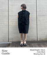 Sleeveless Pocket Vest Dress-MM6 Maison Margiela-Forget-me-nots Online Store