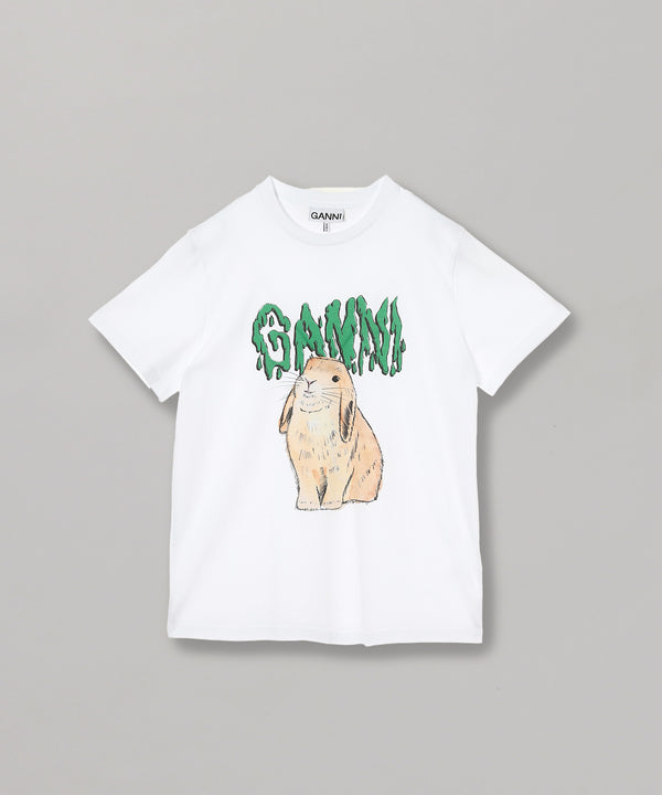 T-Shirt Bunny-GANNI-Forget-me-nots Online Store