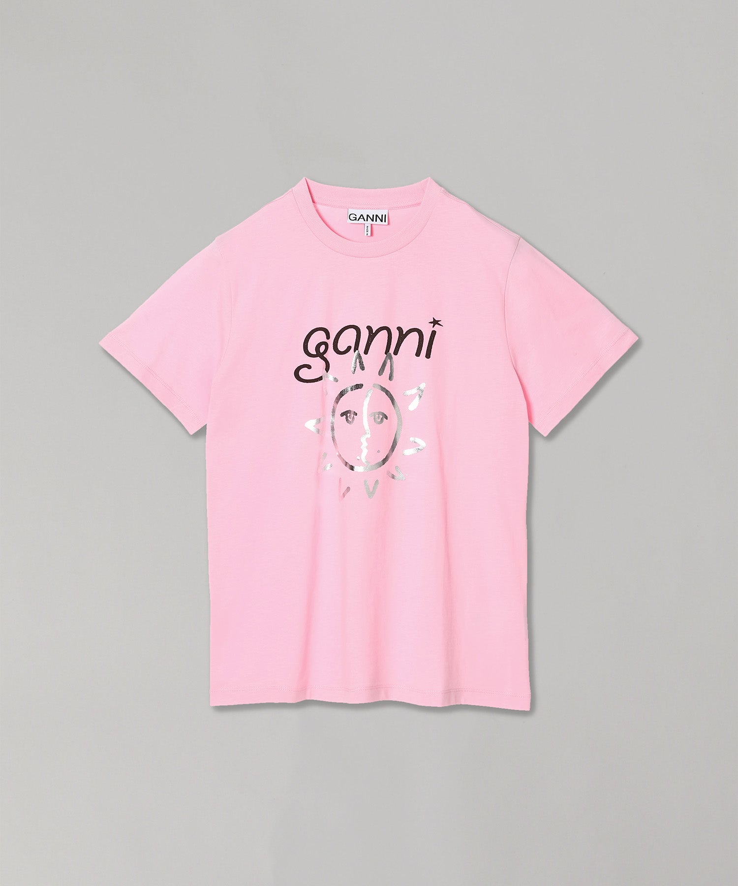 ガニー(GANNI)｜Basic Jersey Sun Relaxed T-Shirt｜スニーカー