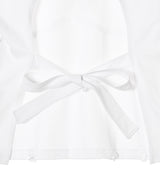 Heavy Cotton Tie Back Waisted T-Shirt-GANNI-Forget-me-nots Online Store