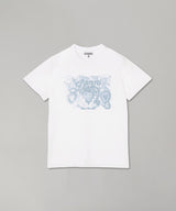 Basic Jersey Tattoo Lace Relaxed T-Shirt-GANNI-Forget-me-nots Online Store