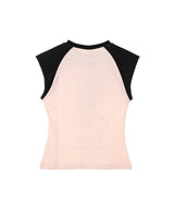 Basic Jersey Bunny Raglan T-Shirt-GANNI-Forget-me-nots Online Store