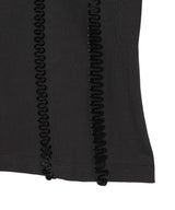 Heavy Cotton Tie Back Waisted T-Shirt-GANNI-Forget-me-nots Online Store