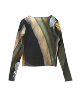 Graphic Wave Lil Top-kotohayokozawa-Forget-me-nots Online Store