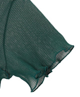 Sheer Layered Short Sleeve Top-kotohayokozawa-Forget-me-nots Online Store