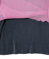 Sheer Layered Short Sleeve Top-kotohayokozawa-Forget-me-nots Online Store