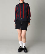 Stripe Knit Cardigan-TOGA PULLA-Forget-me-nots Online Store